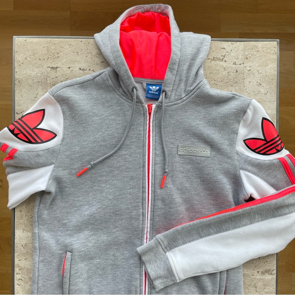 bright and super cute adidas sweatshirt